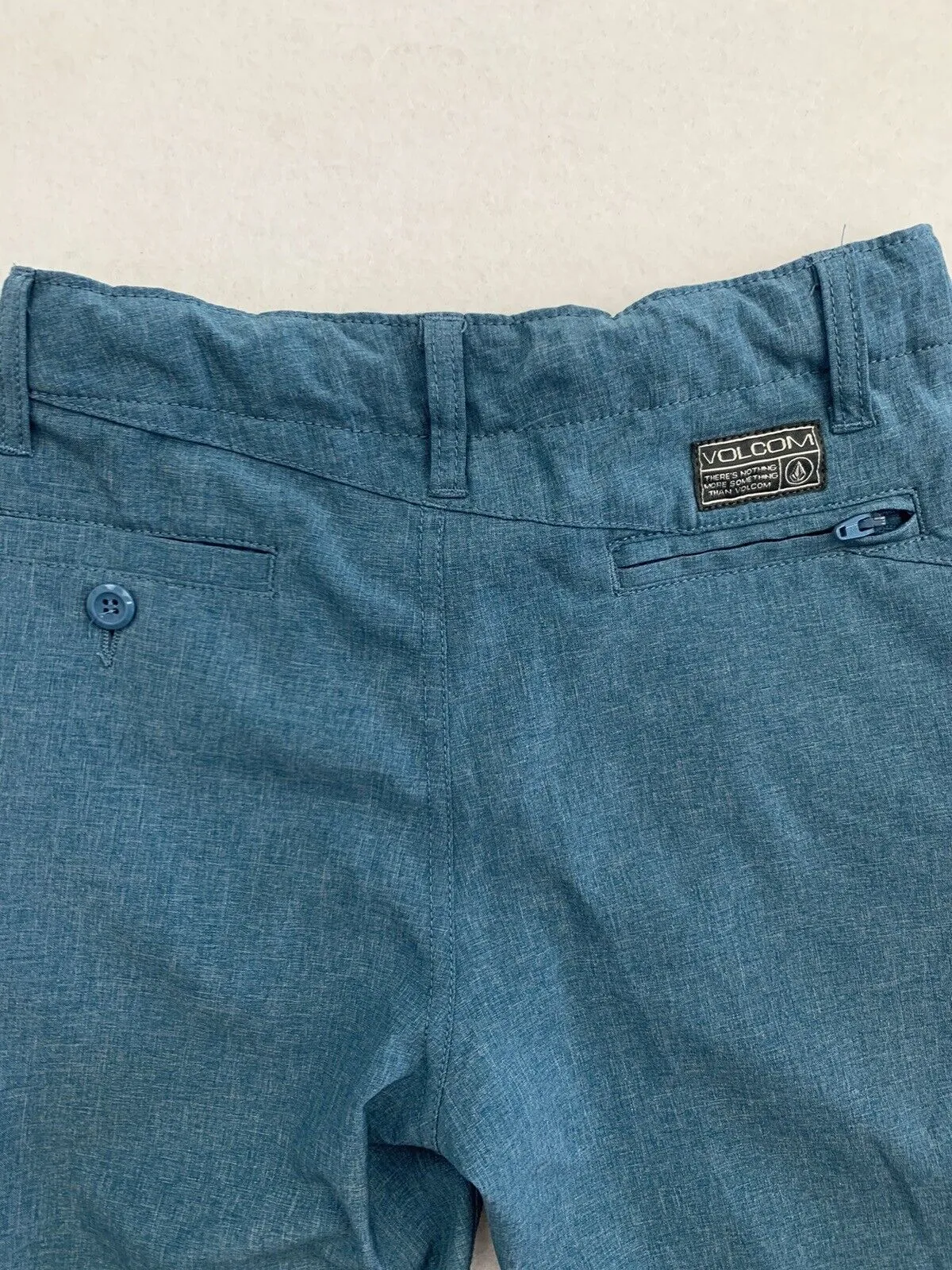 Volcom Boys Teal Swim Shorts Shorts Size 6 YEars