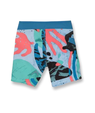Volcom Little Boys Knife Aquatic Mod-Tech Trunks
