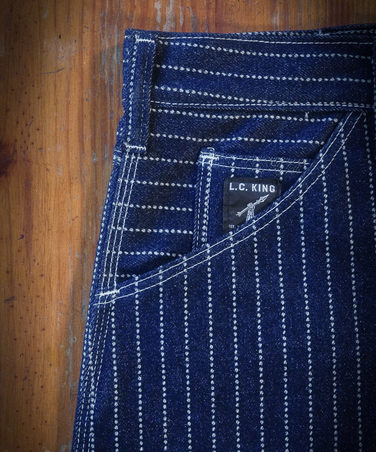 Wabash Stripe Work Pant