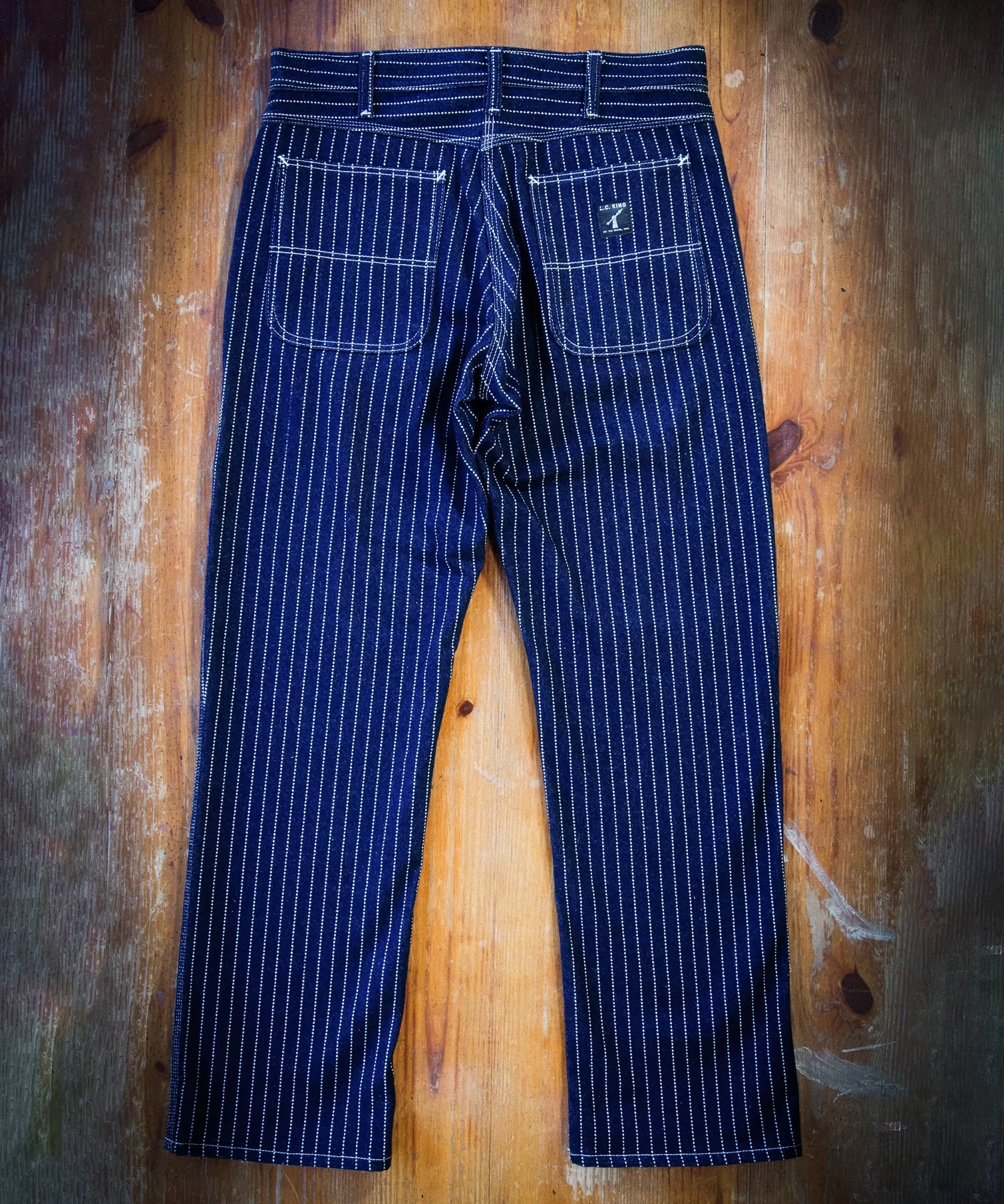 Wabash Stripe Work Pant