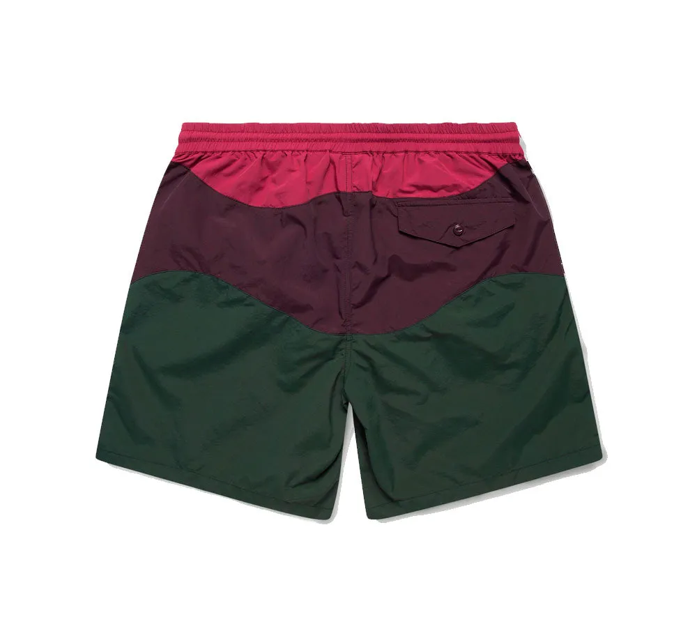 WAVED SWIM SHORTS