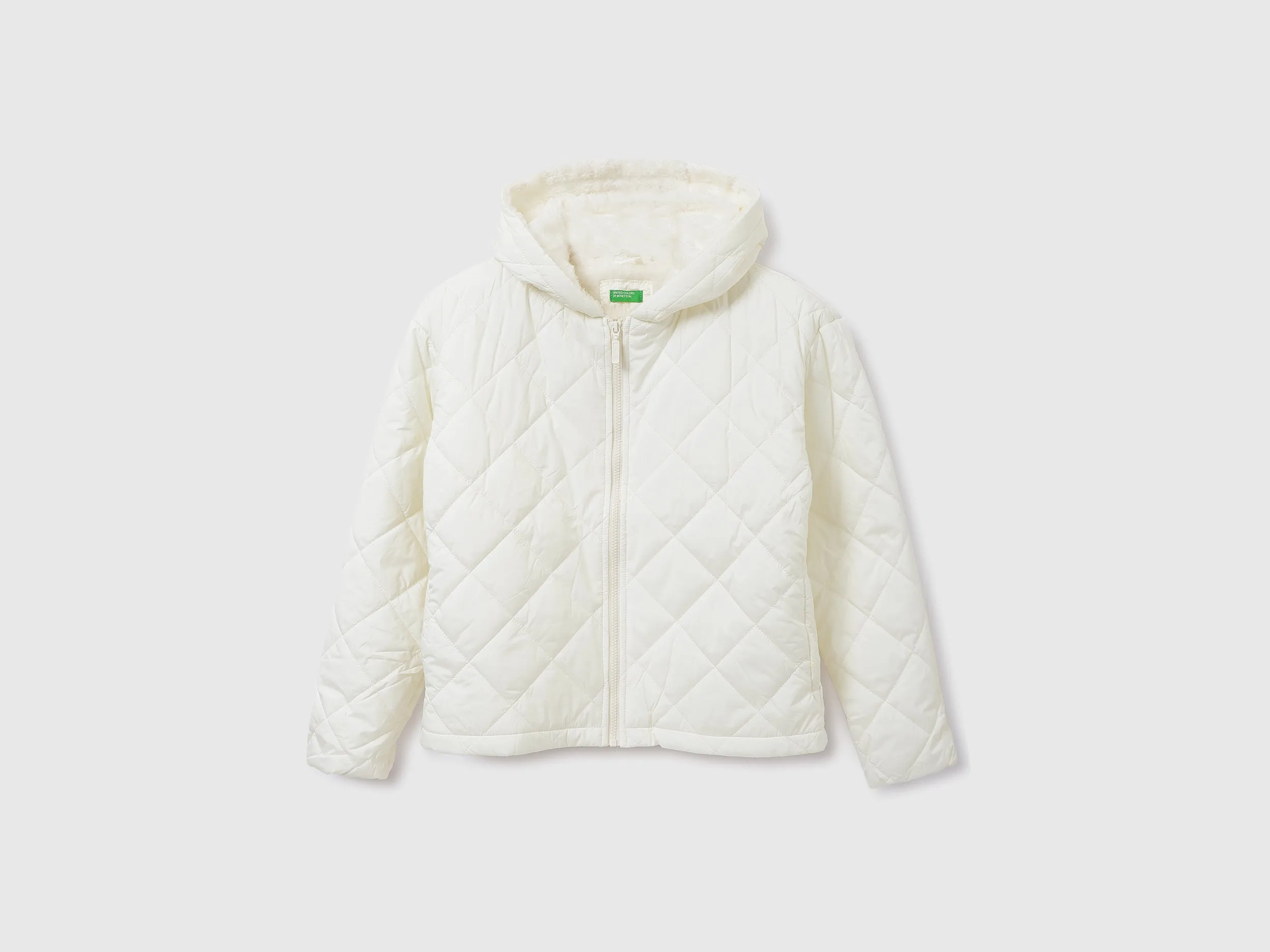 Women Quilted Hooded Neck Jacket