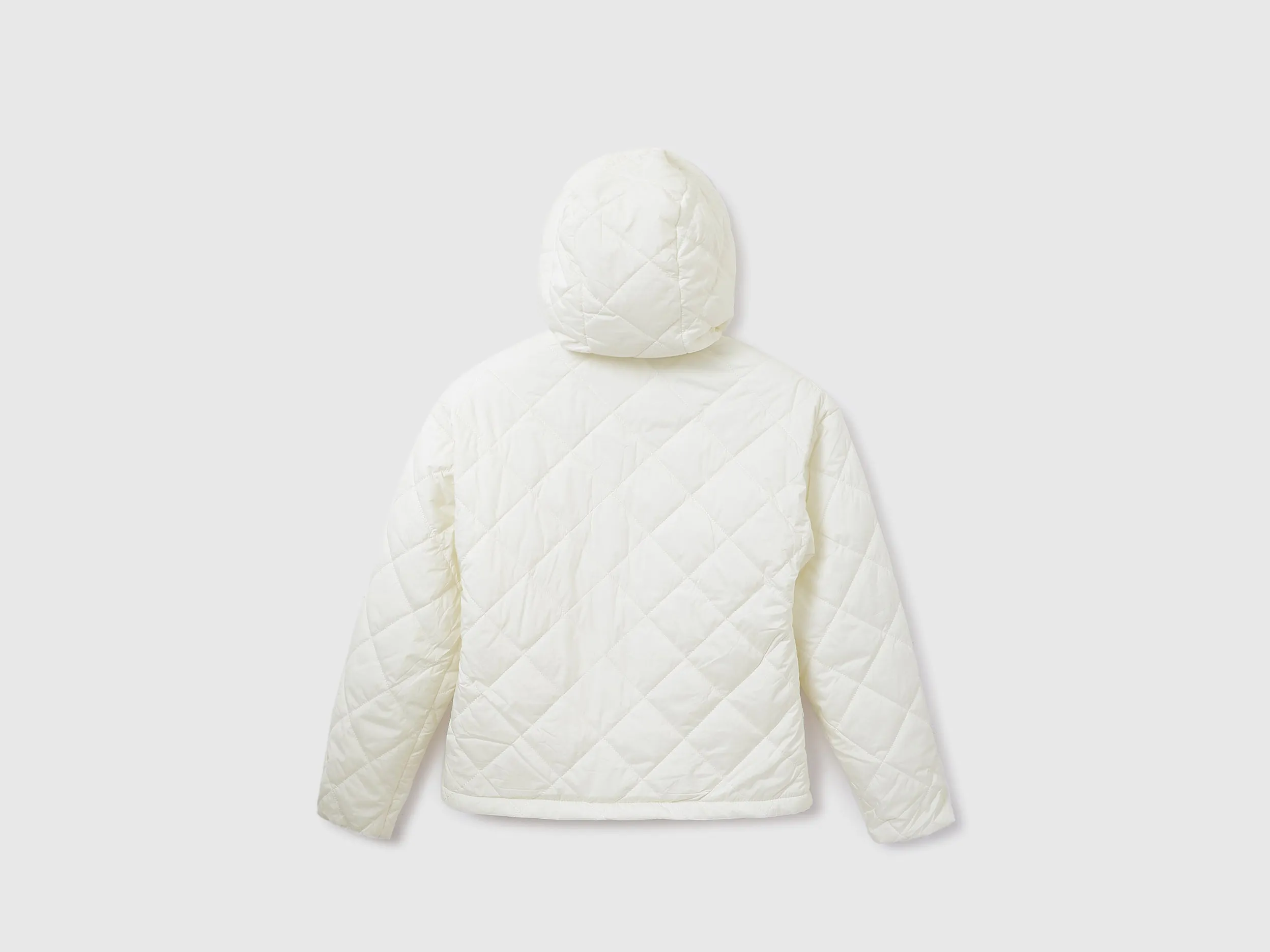 Women Quilted Hooded Neck Jacket
