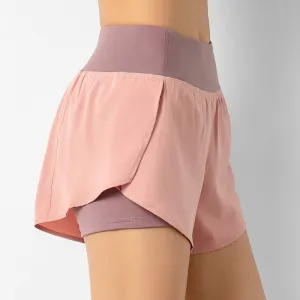 Women's 2-in-1 Running and Gym shorts