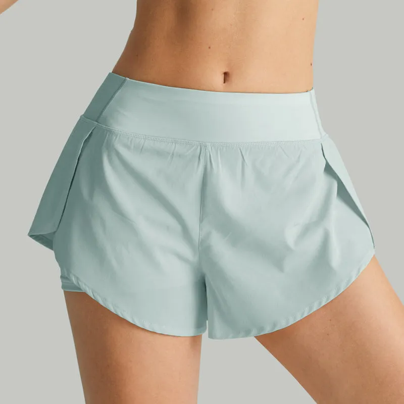 Women's 2-in-1 Running and Gym shorts
