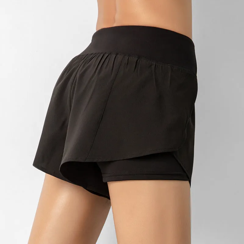 Women's 2-in-1 Running and Gym shorts