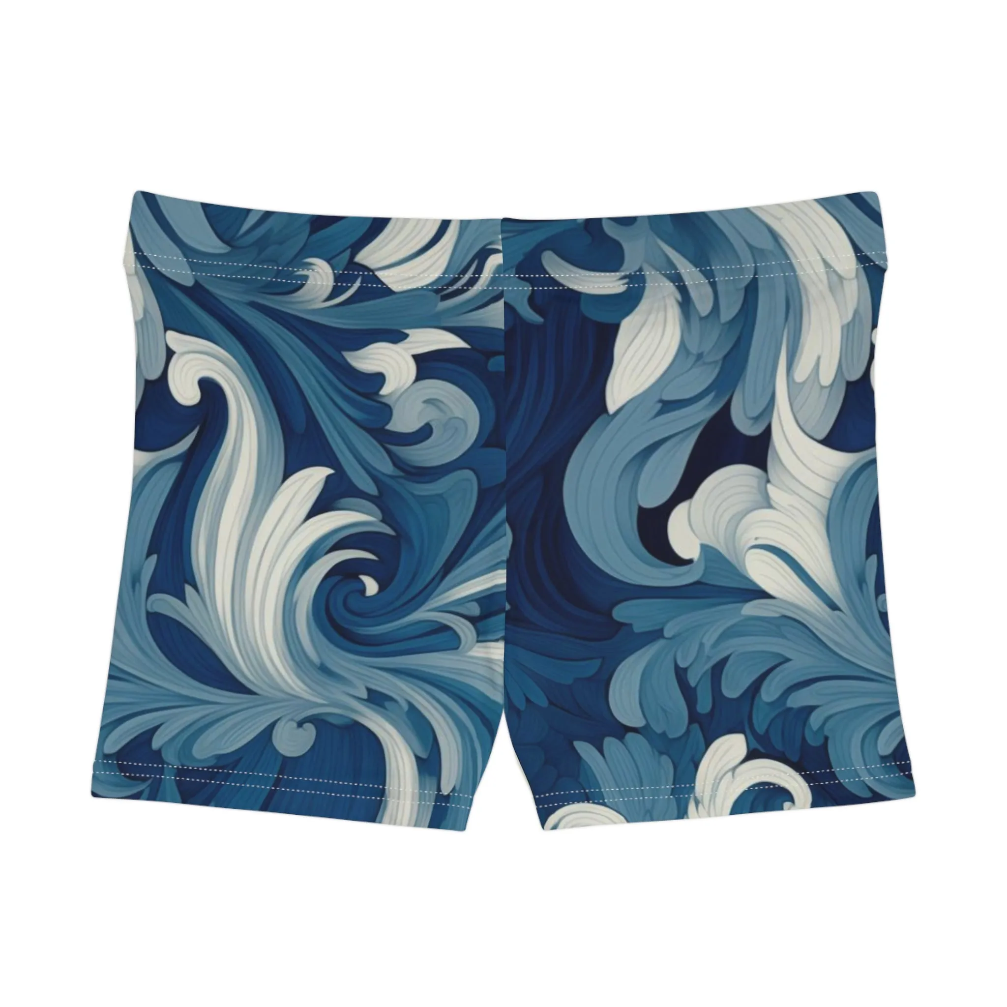 Workout Shorts - Celestina Tadasana Scroll
