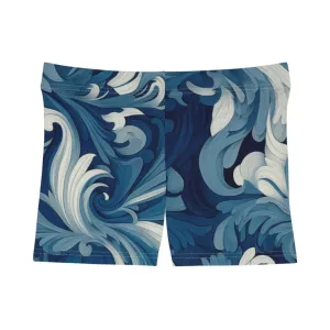 Workout Shorts - Celestina Tadasana Scroll