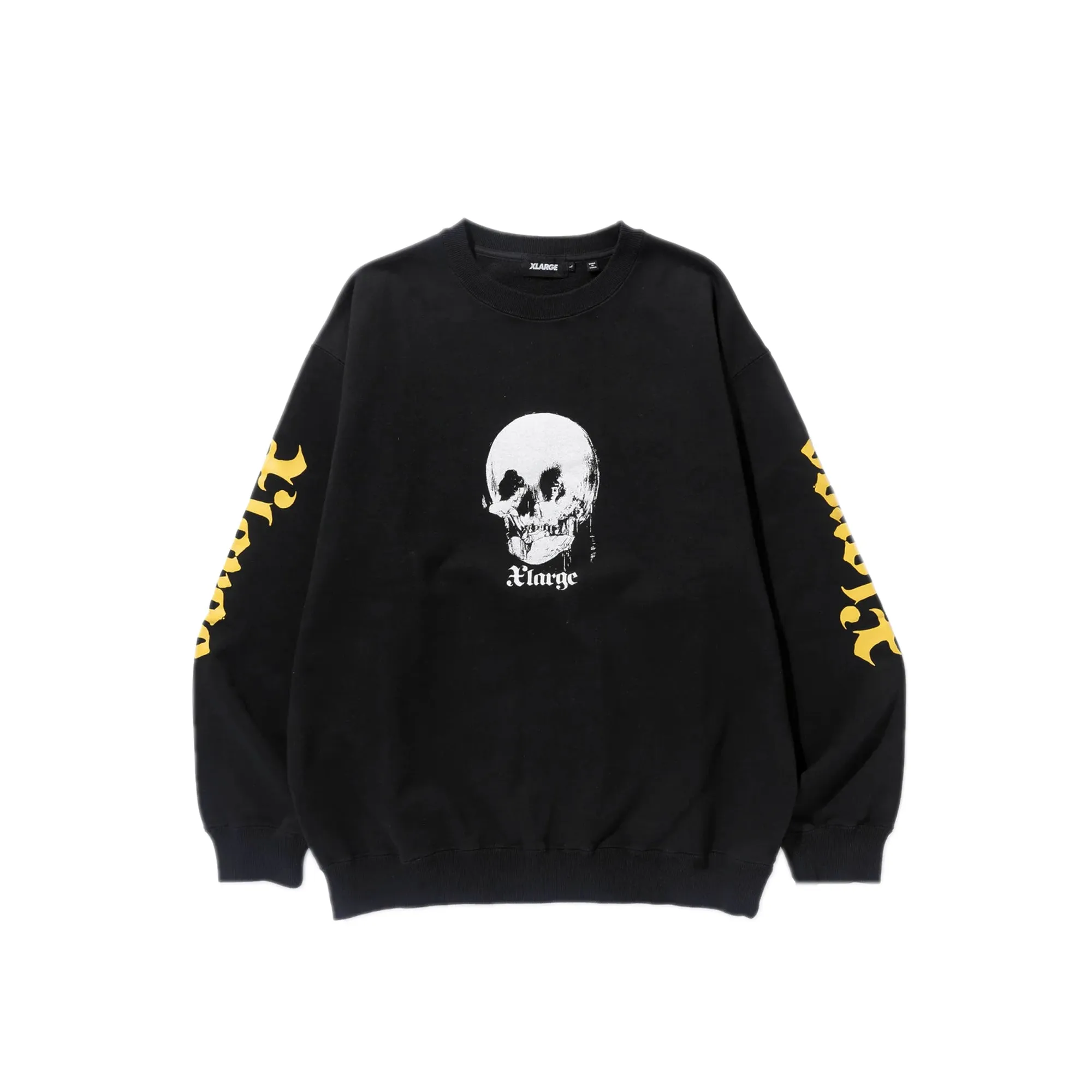 X-Large Mens Skull Lady Crewneck Sweatshirt