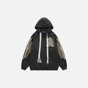 Y2K Embroidered Skeleton Hoodie for Streetwear Fans