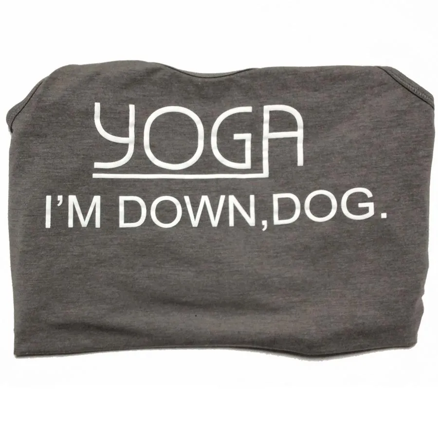 Yoga, I'm Down Dog Slouch Tank