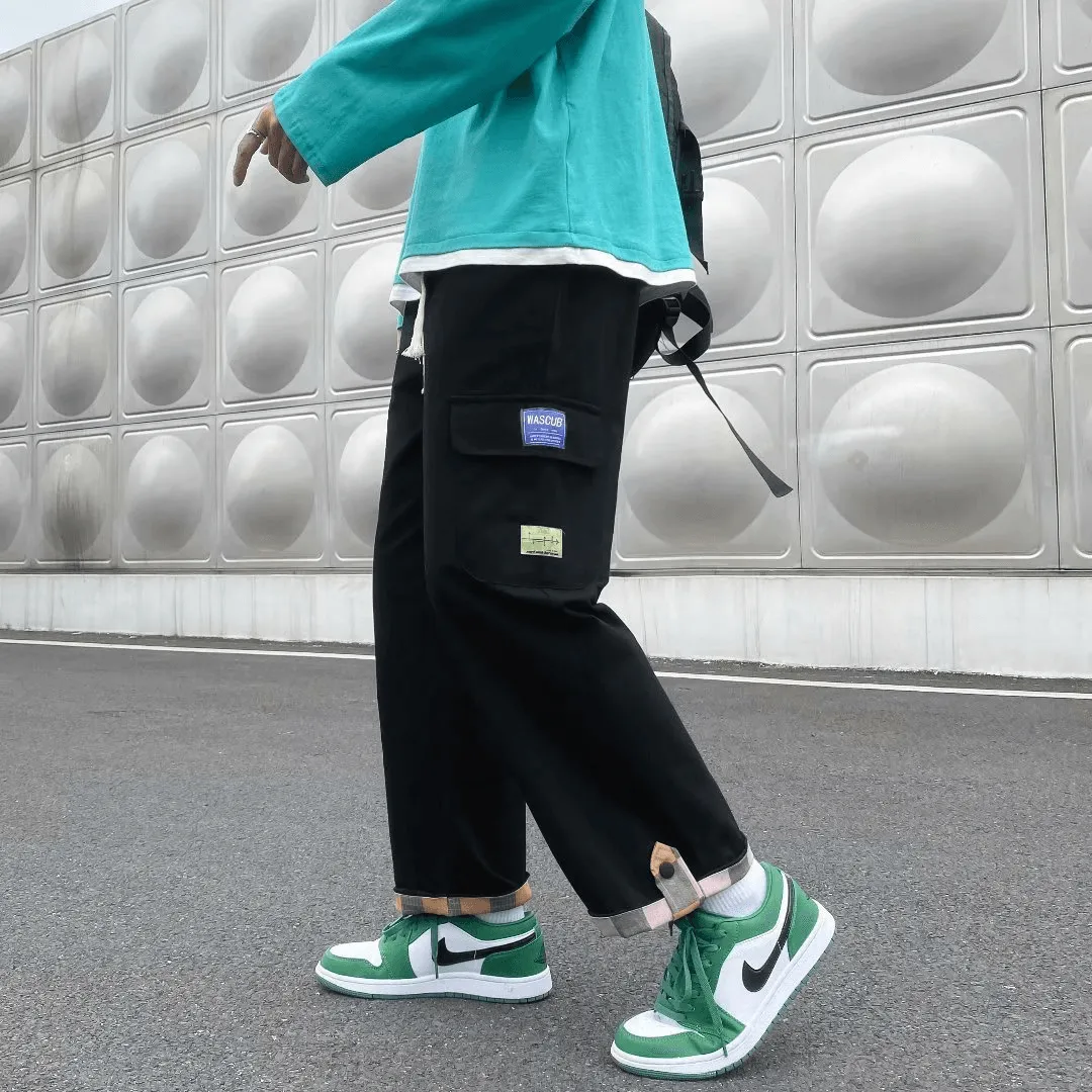 Youth Straight Leg Men'S Casual Pants Spring and Autumn