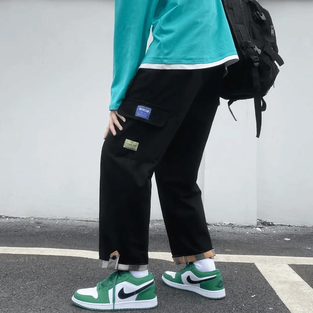 Youth Straight Leg Men'S Casual Pants Spring and Autumn