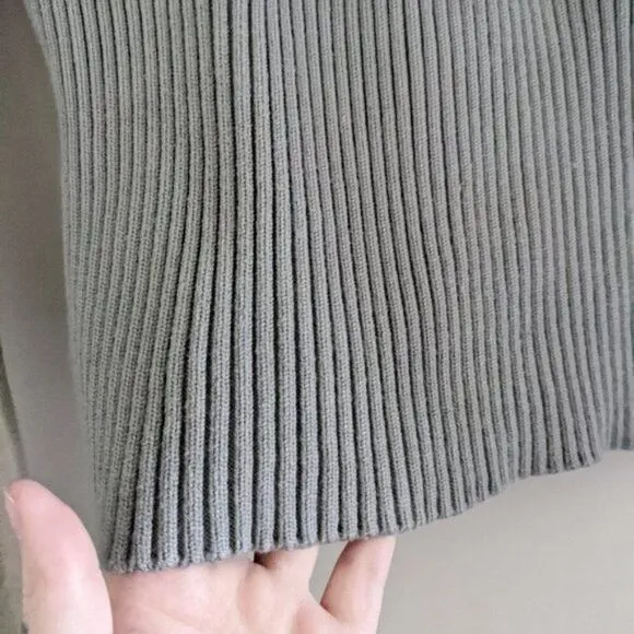 ZARA COMBINATION CONTOUR SWEATER TURTLENECK